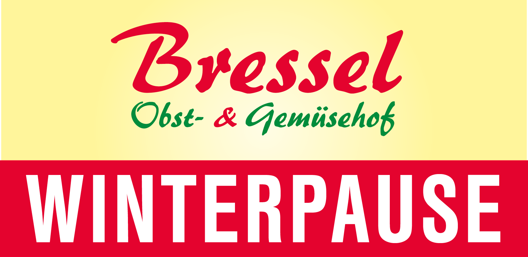 Bressel Winterpause